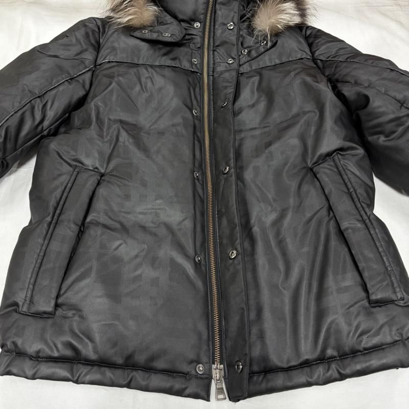 バーバリー　国内正規品　3way　フード　ファー取外し可　ダウンジャケット BURBERRY（バーバリー） ダウン メンズ ダウンジャケット