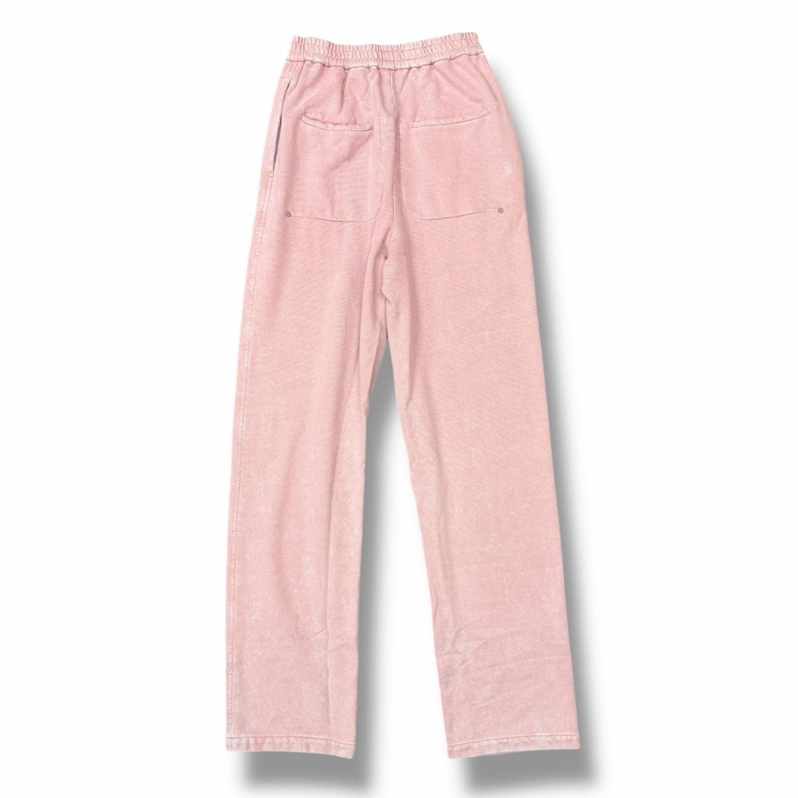 未使用 Omar Afridi 25SS Riveted Lounge Pants リベットラウンジ スウェットパンツ イージーパンツ オマールアフリディ OA-SS25-JER-108 DUSTY PINK 46 （12757M） 未使用 Omar Afridi 25SS Riveted Lounge Pants リベットラウンジ