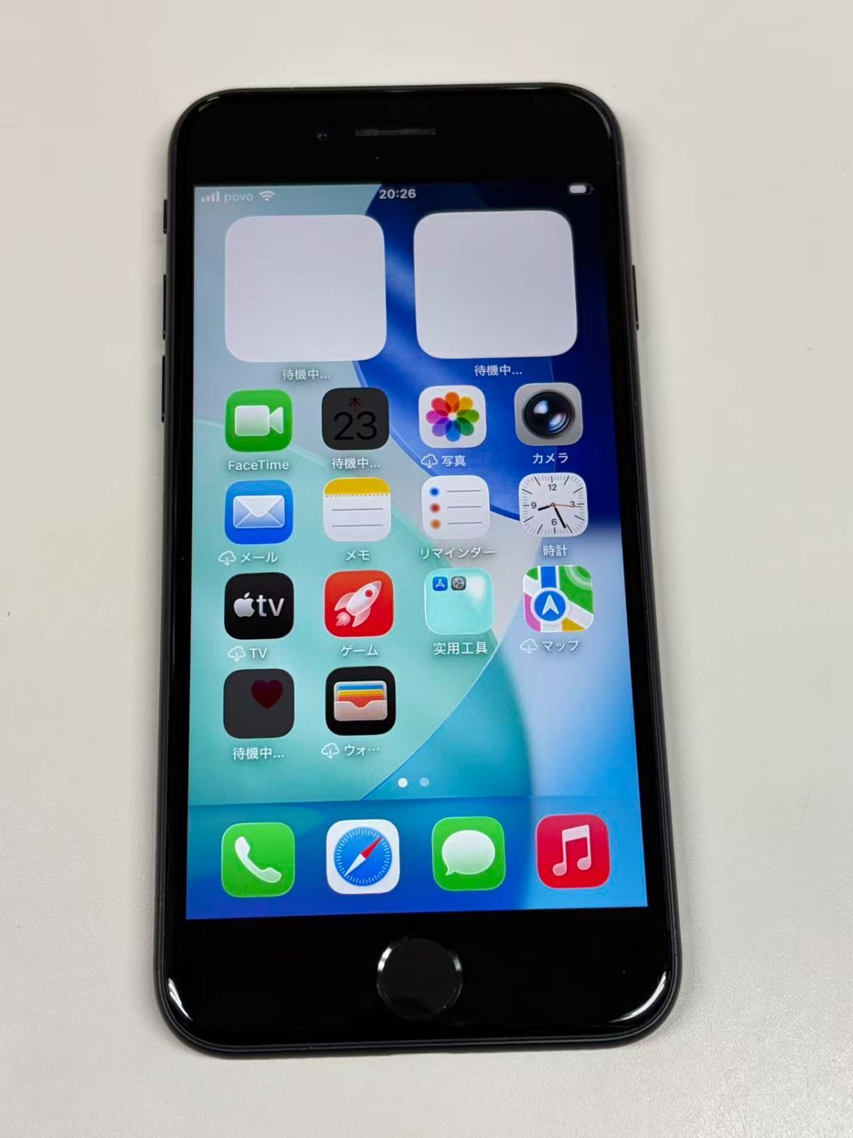 極美品 iPhone SE2 64GB ブラック SIMフリー 100%-メルカリ