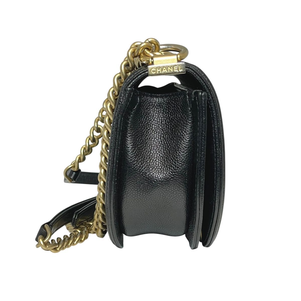 【中古】 CHANEL シャネル ボーイシャネル スモール ショルダーバッグ AS3350 マトラッセ キャビアスキン キルティング レディース 26010994 AO 中古】 CHANEL シャネル ボーイシャネル スモール ショルダーバッグ