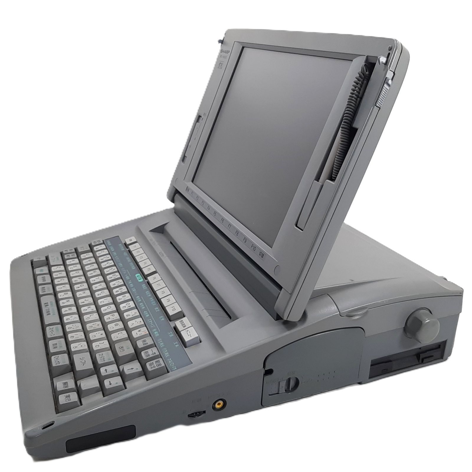 ②SHARP カラーワープロ書院　WD-M800 整備済み 楽天市場】【整備済・動作保証付】ワープロ シャープ 書院 WDM800（WD