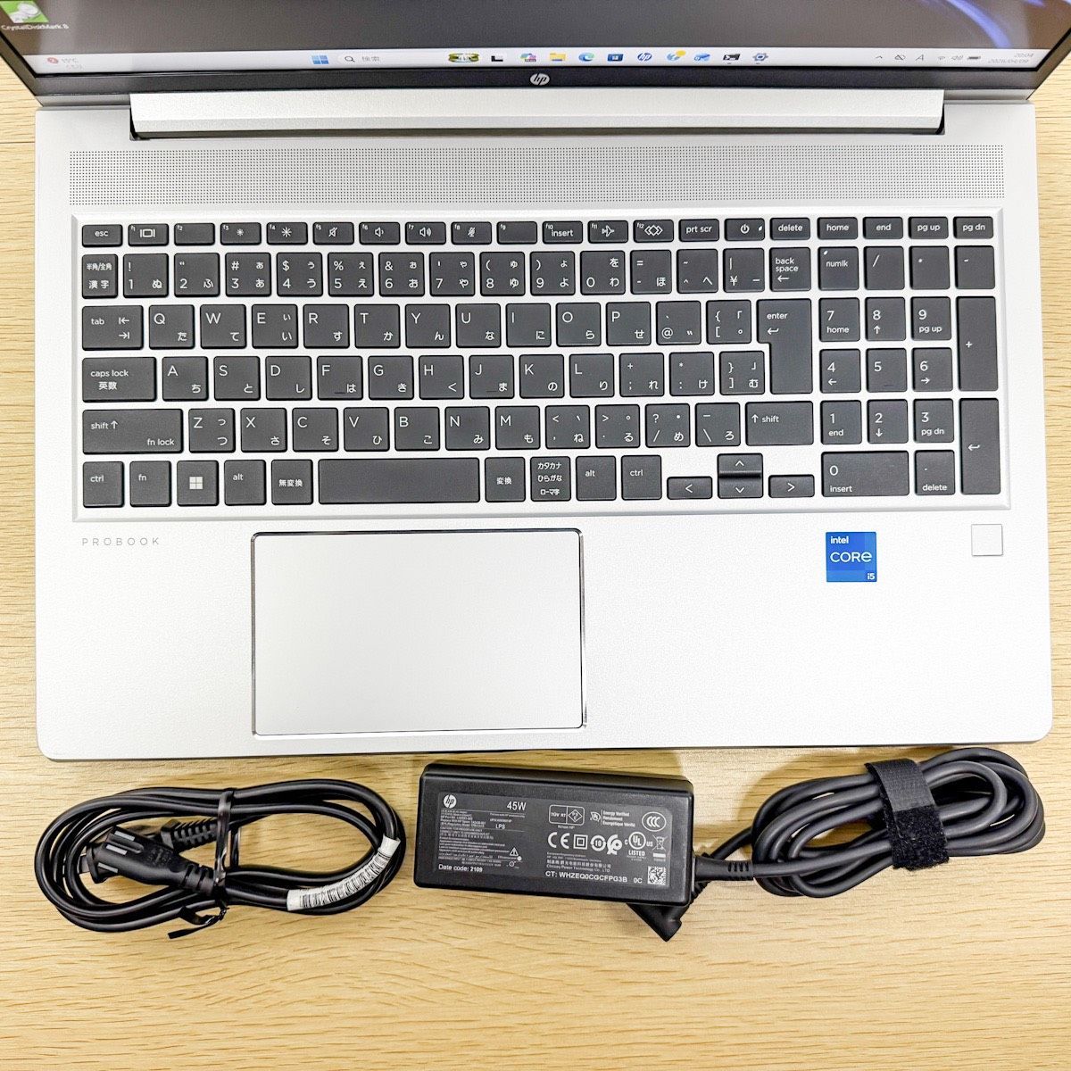 【未使用に近い】HP 450/G10 第13世代i5 16GB Office HP(Inc.) HP ProBook 450 G10 Notebook PC (Core i5-1334U/16GB/SSD