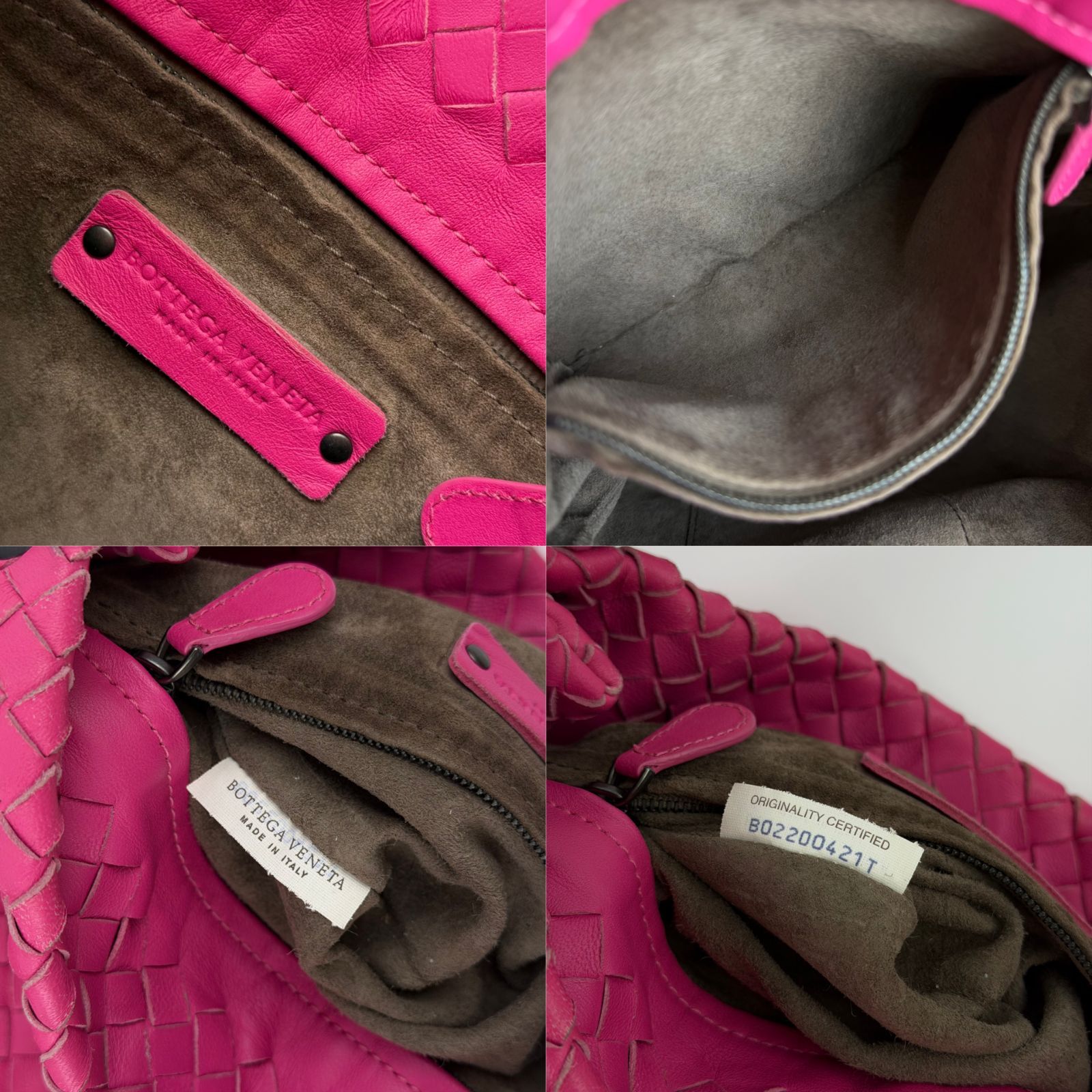 中古】Bottega Veneta ボッテガヴェネタ イントレチャート トート 