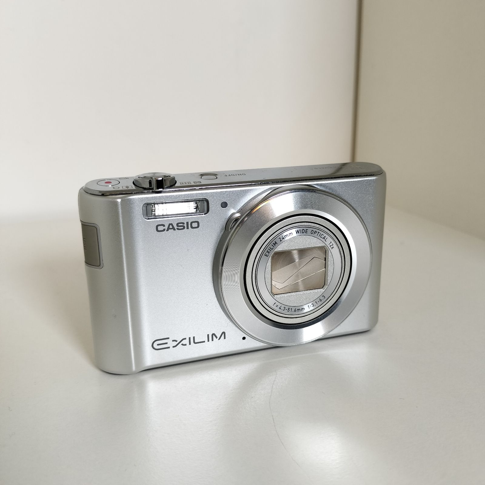 動作確認済】CASIO EXILIM EX-ZS240 シルバー デジカメ - メルカリ