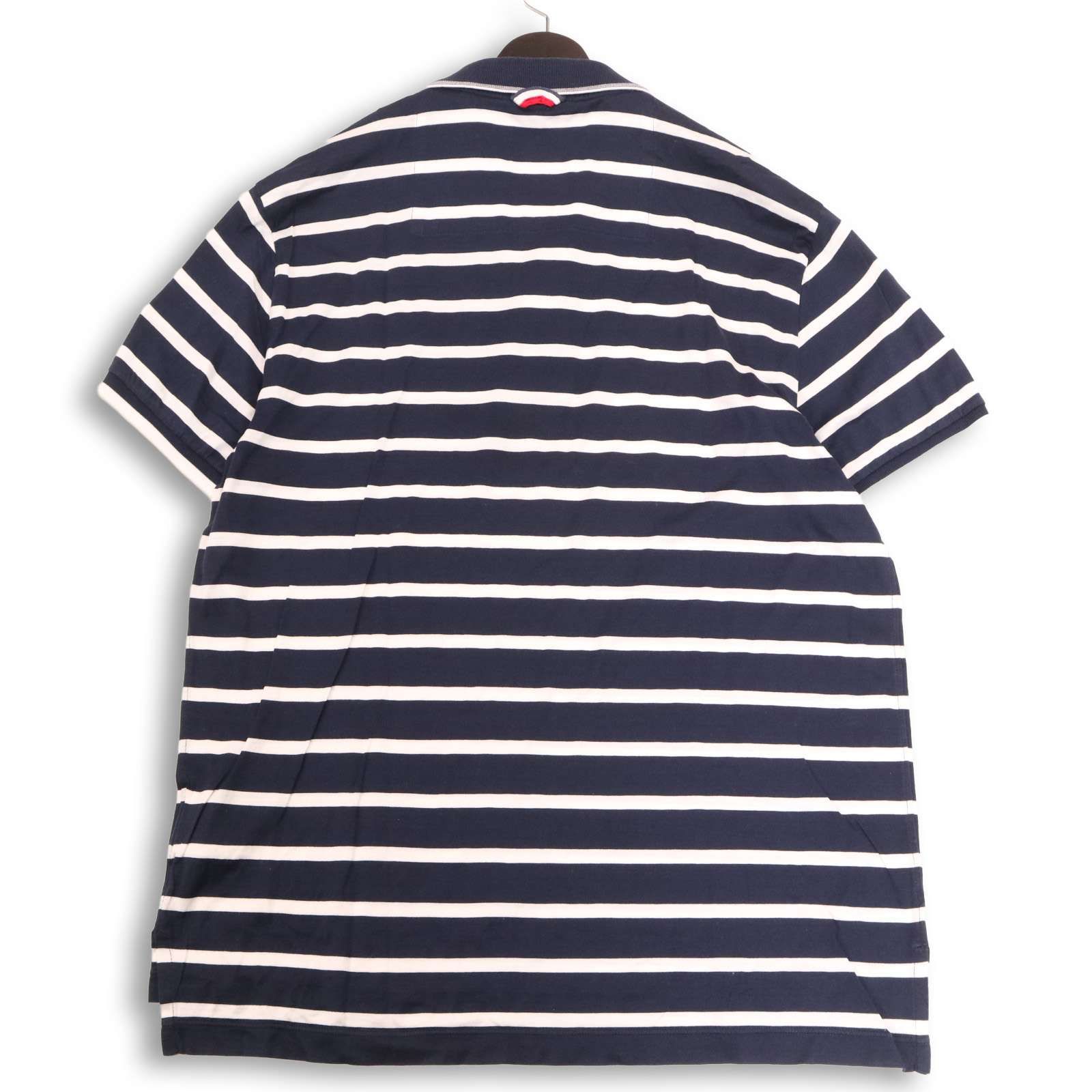 最高級ライン★モンクレールガムブルー　ボーダー　ポロシャツ　半袖　コットン　M MONCLER - MONCLER GAMME BLEU モンクレール ガムブルー 春夏 MAGLIA