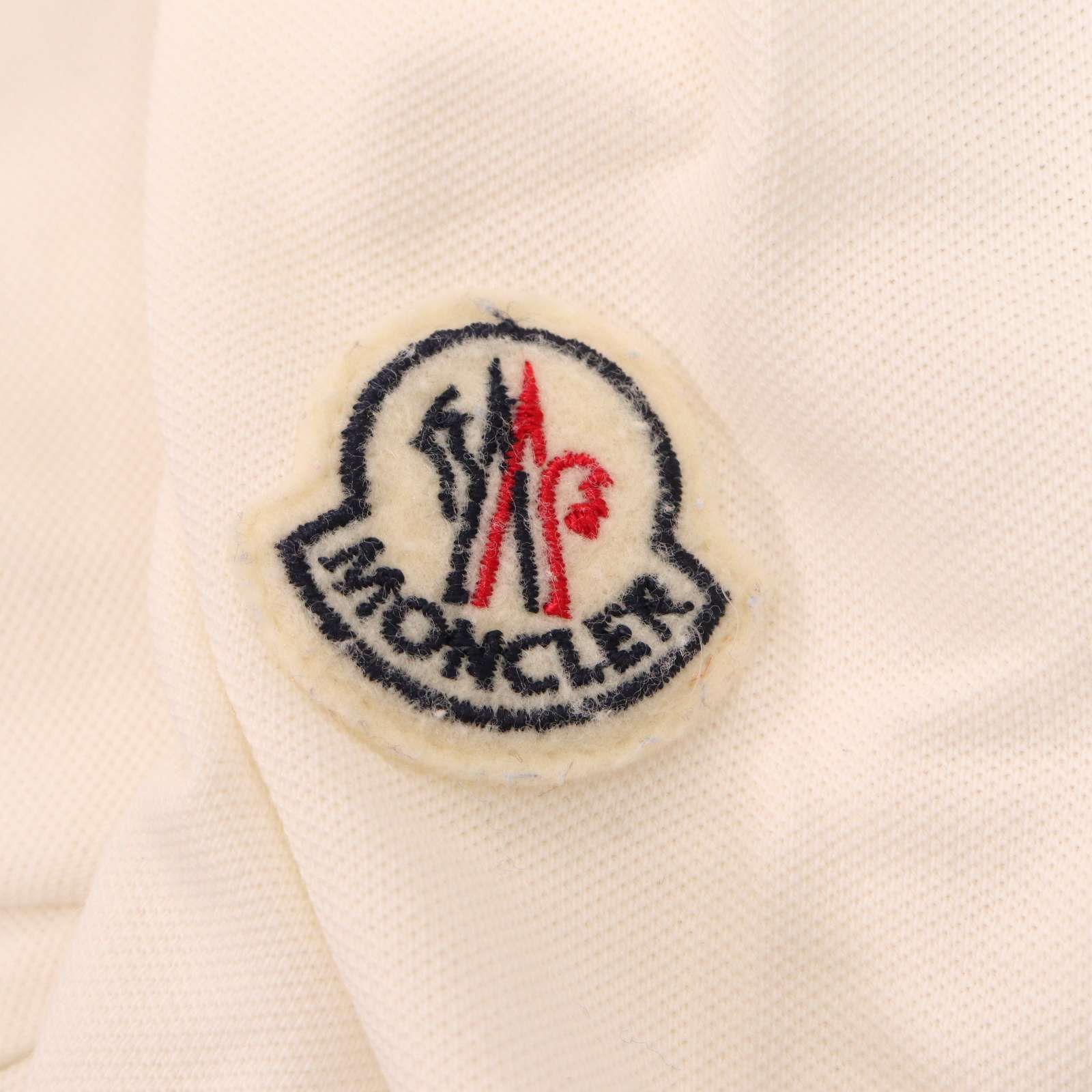 MONCLER モンクレール 春夏☆ 半袖 鹿の子 ワッペン トリコロール