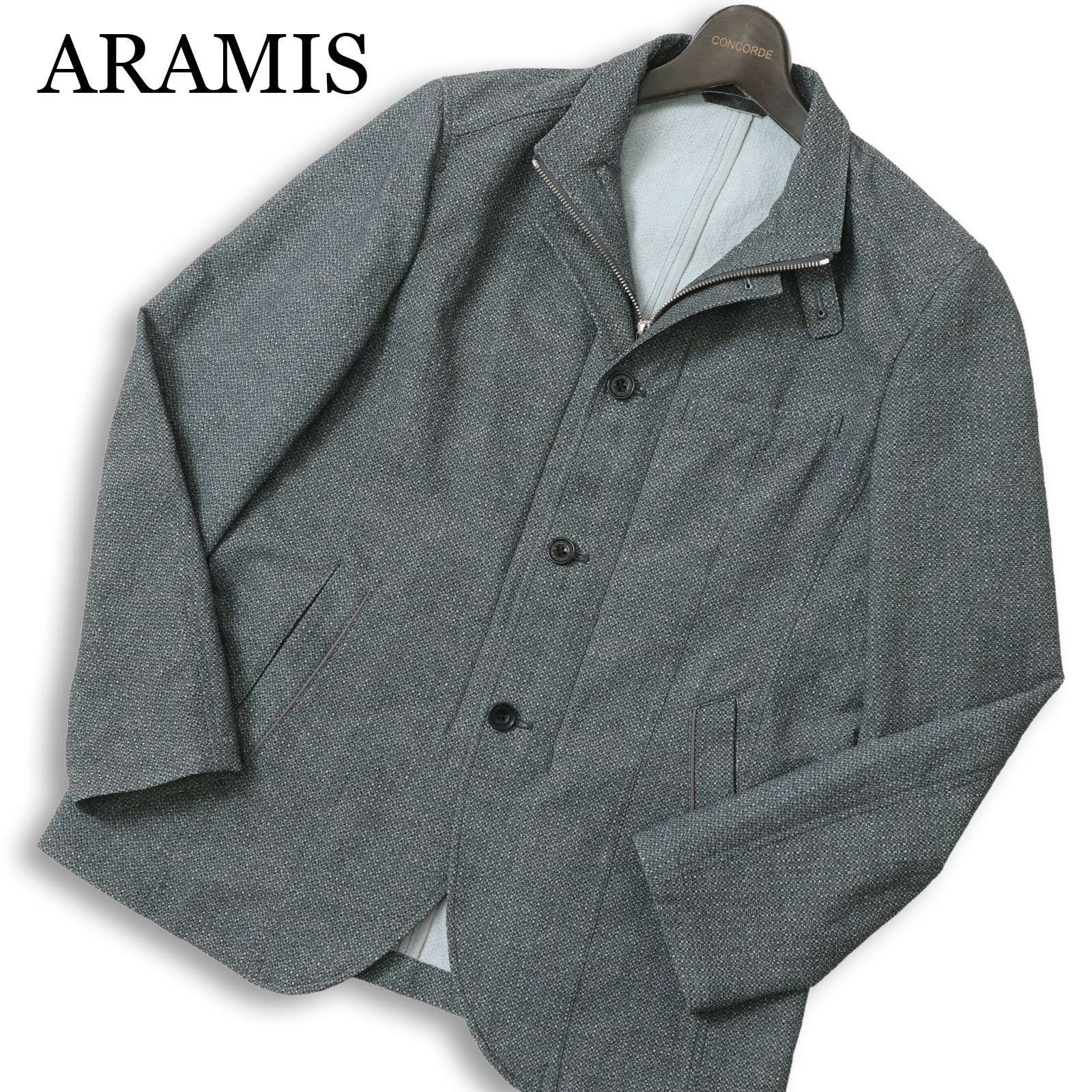 アラミス ARAMIS 通年☆ ジップ ヘリンボーン メランジ ショート 