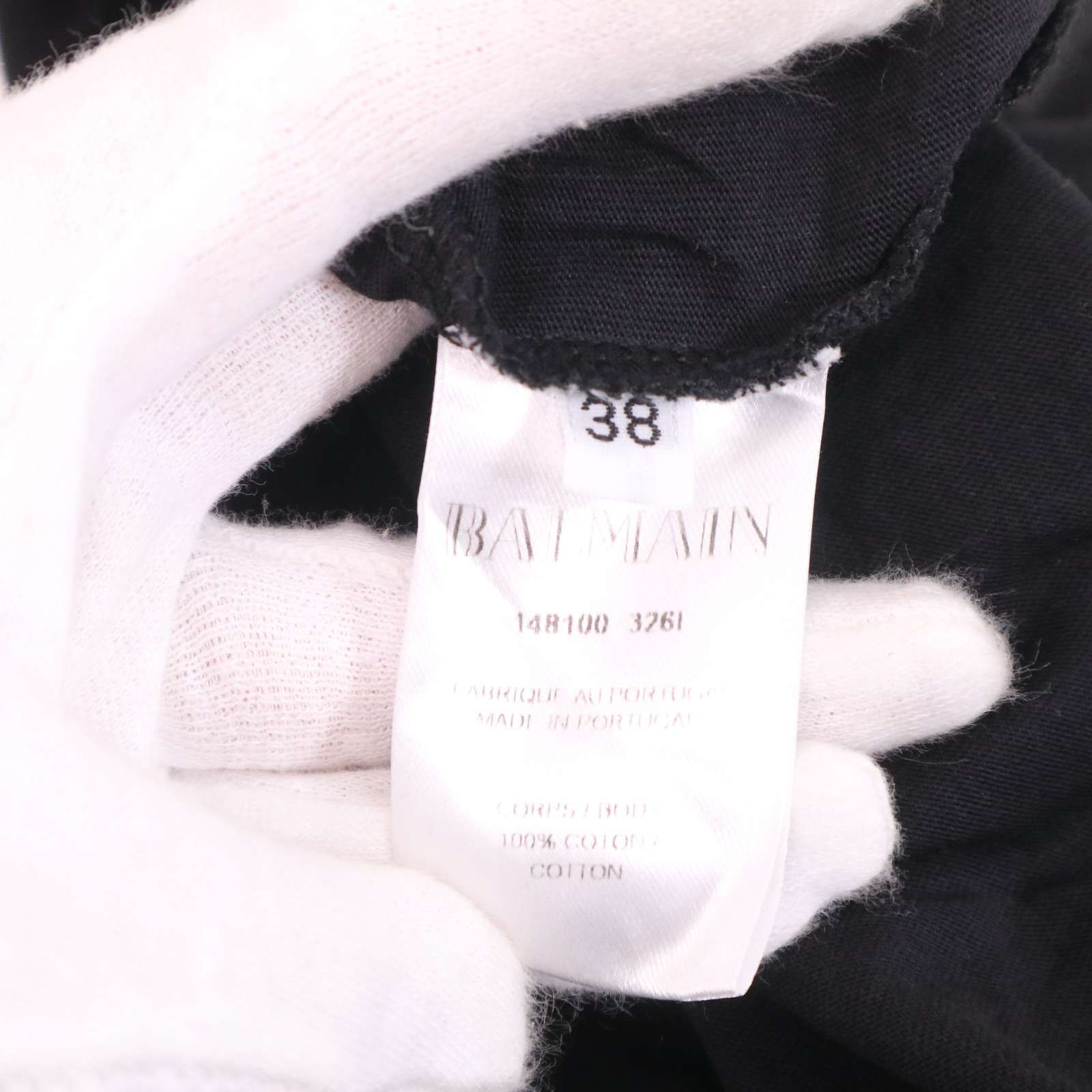 BALMAIN PARIS バルマン 春夏 金ボタン♪ ロゴ プリント ノースリーブ