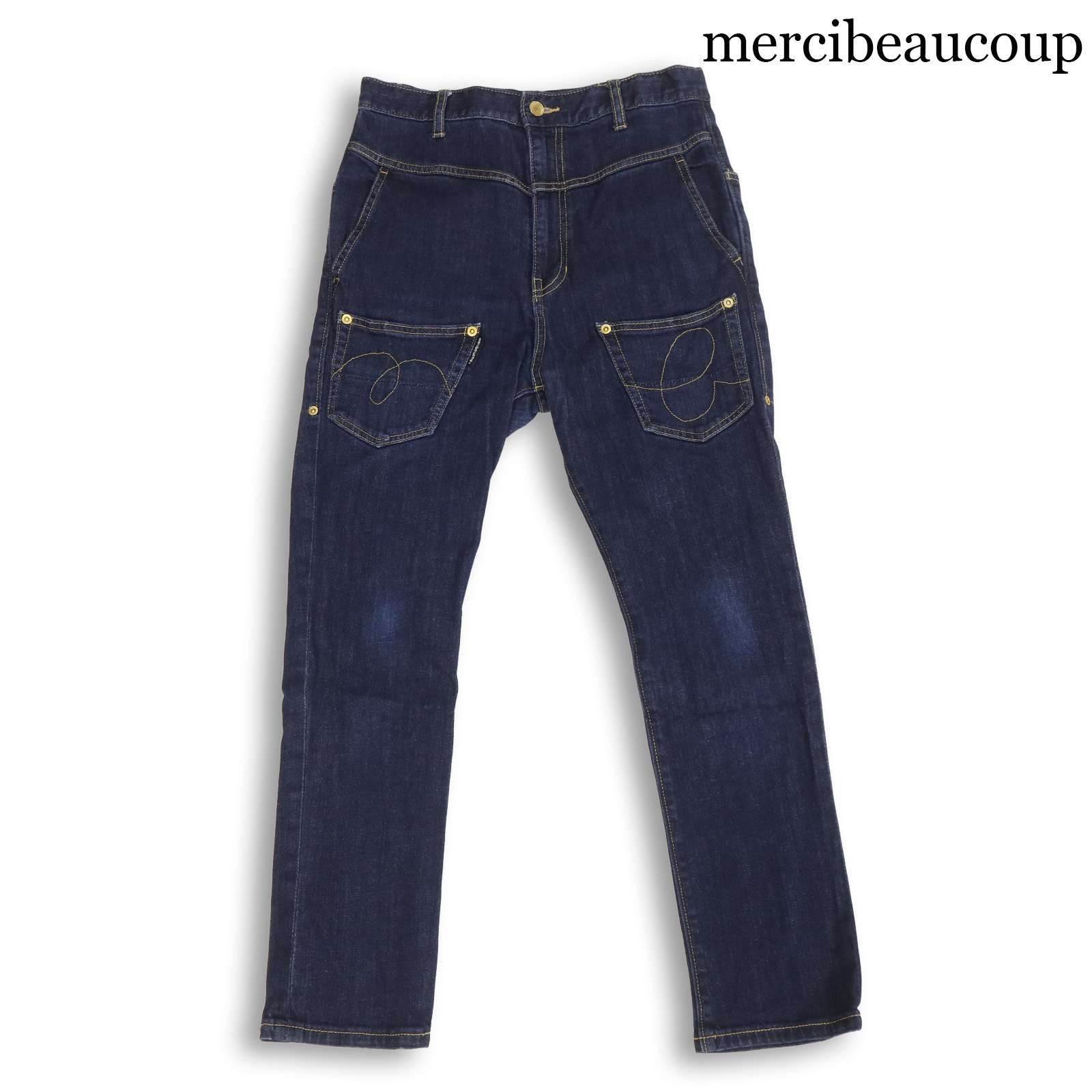 mercibeaucoup, メルシーボークー 後ろ前サルエルデニムパンツ size3