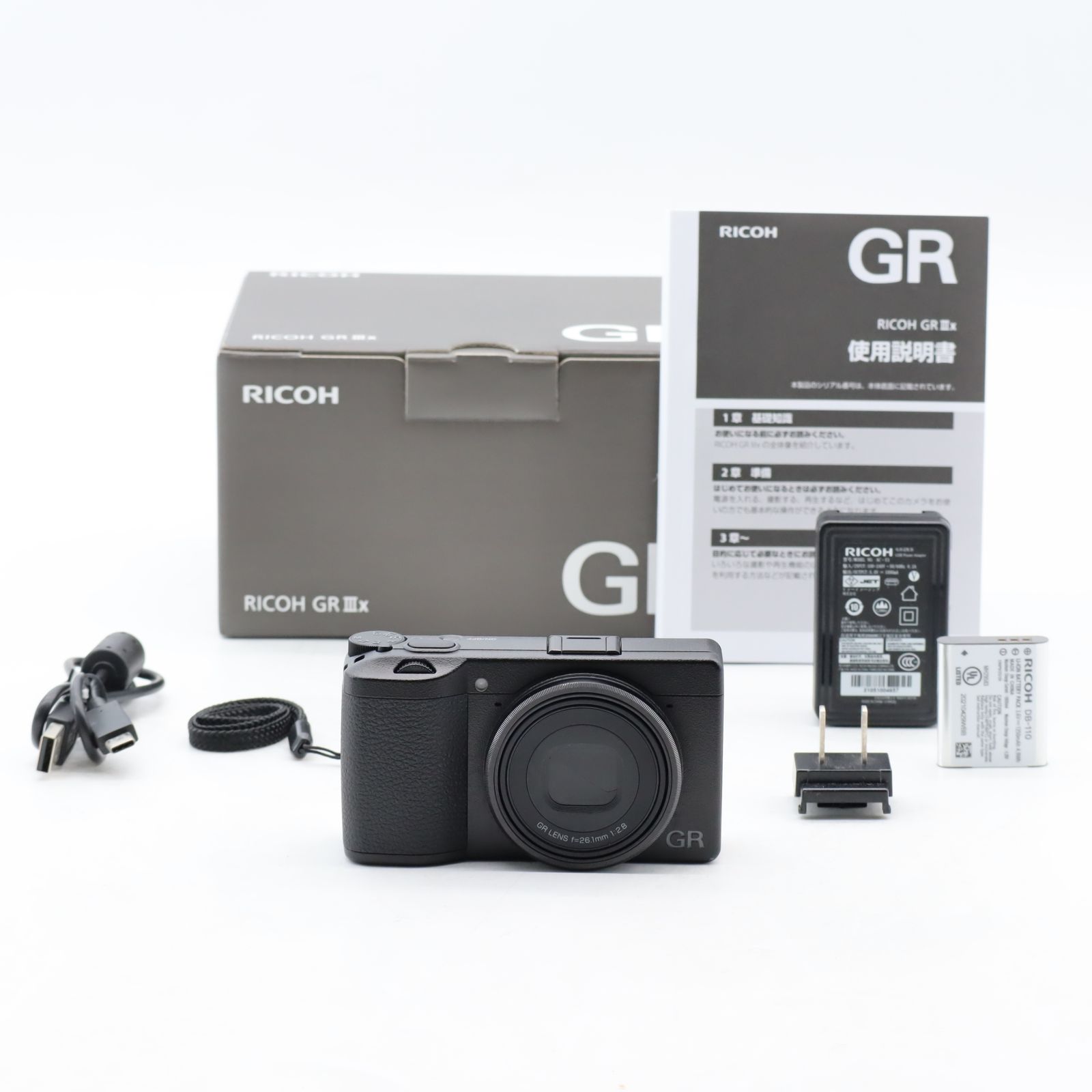 RICOH GR IIIx コンパクトデジタルカメラ｜APS-Cセンサー搭載・40mm