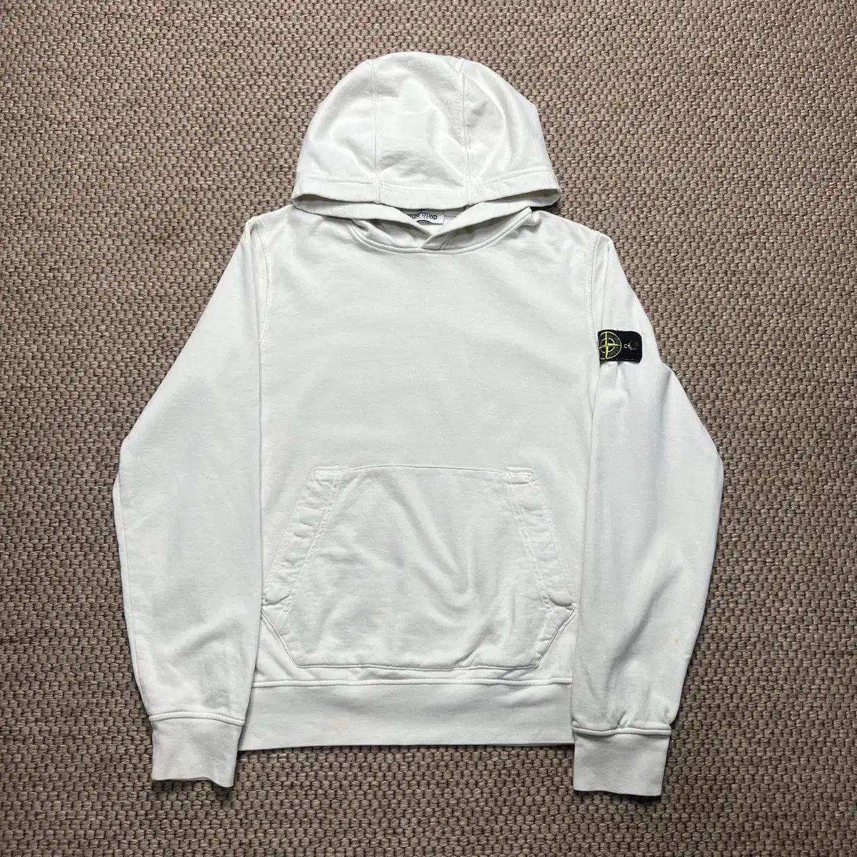 STONE ISLAND ストーンアイランド ジュニア フードTシャツ 白