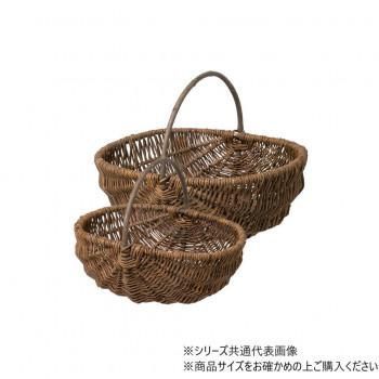 大橋新治商店 ブラックウイローオーバルバスケットS/2 11-758