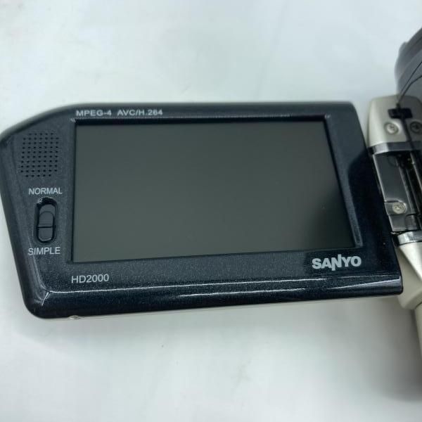 中古】SANYO Xacti DMX-HD2000 ビデオカメラ シルバー 2009年[19