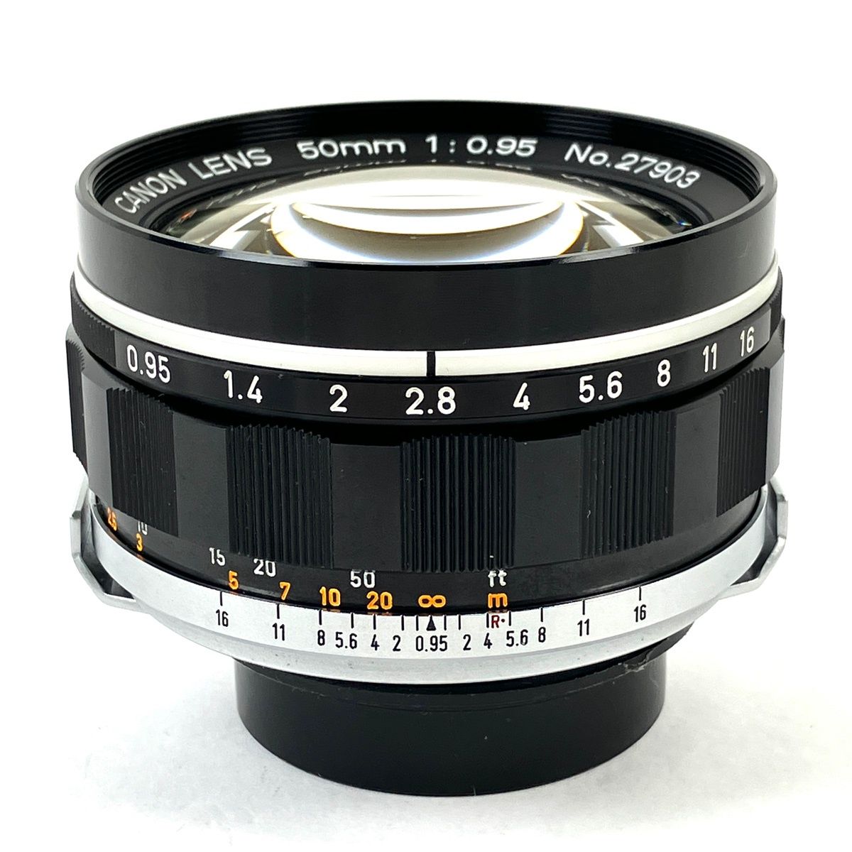 【中古】Canon キヤノン 50mm f/0.95 キヤノン Canon 50mm F0.95 ドリームレンズ レンジファインダーカメラ