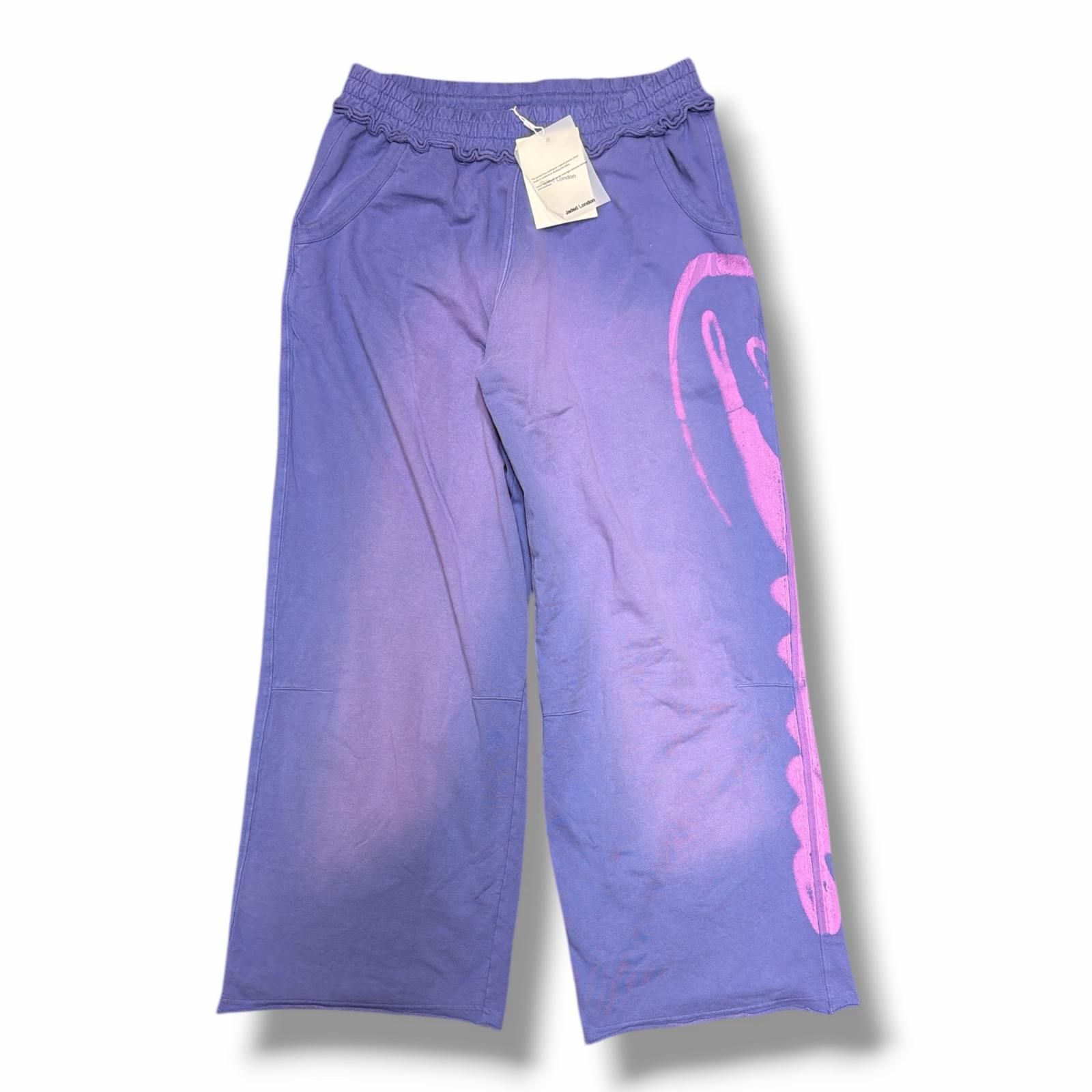 未使用 Jaded London 26SS Washed Purple Airbrush Jogger ウォッシュ