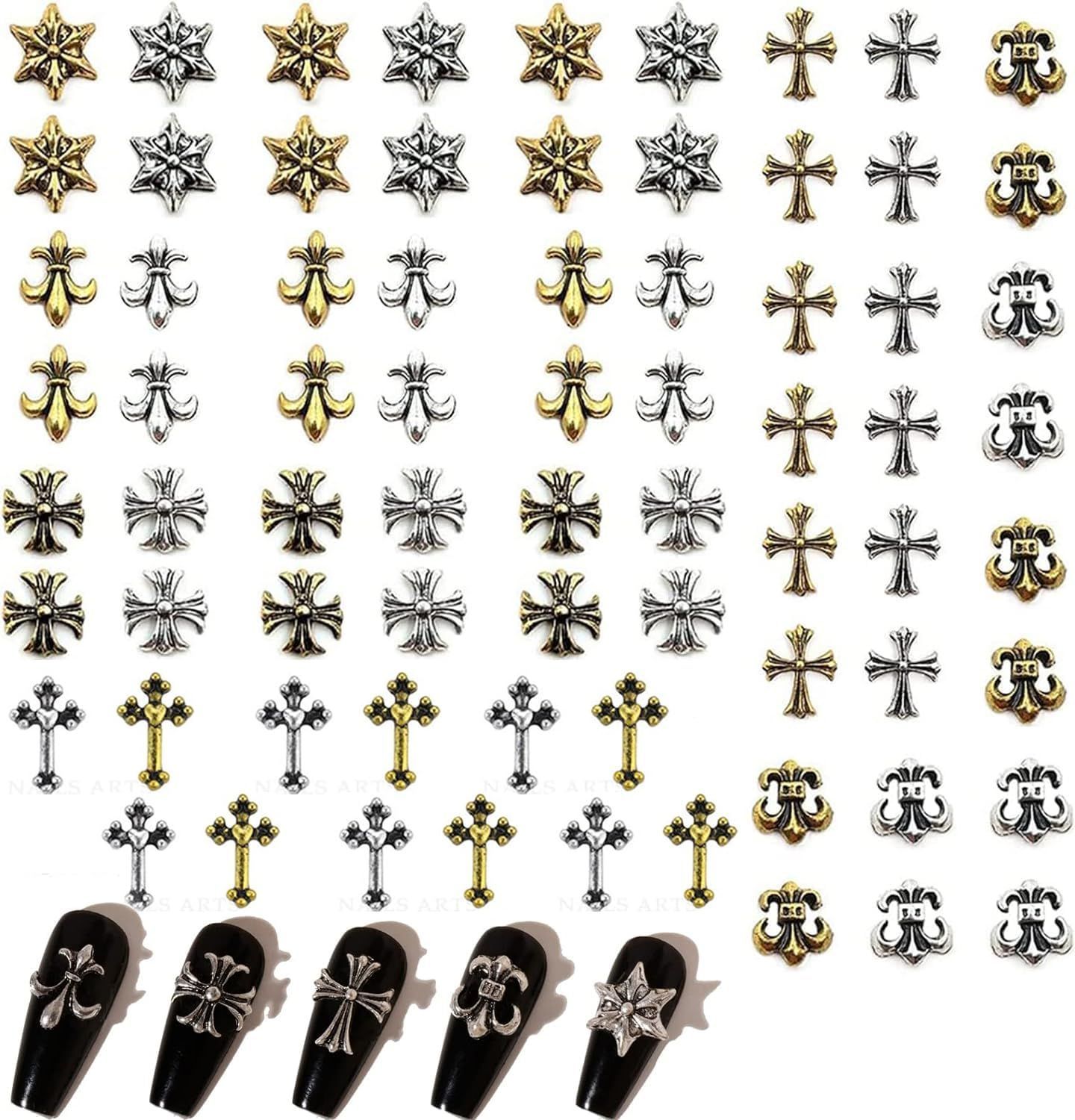 nail art charms (set of 72)