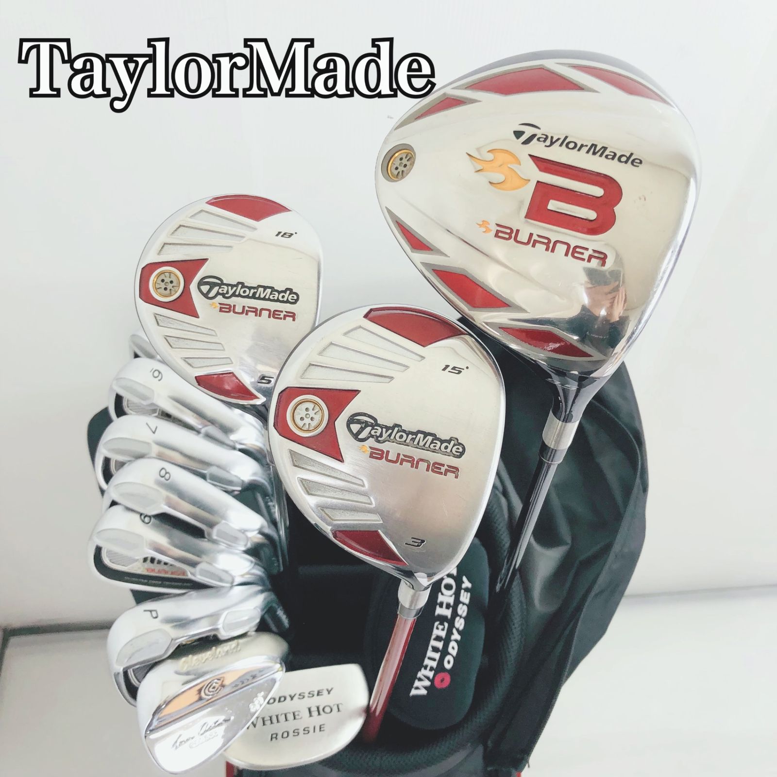 ☆TaylorMade&Callaway ☆ ゴルフクラブセット ☆BURNER TaylorMade テーラーメイド BURNER バーナー ゴルフクラブ フルセット