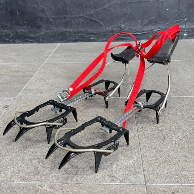 美品 10本爪 アイゼン 【中古】T.KAJITA Mサイズ XB-10 カジタックス クランポン 登山 雪山 冬季 トレッキング アウトドア / 516575