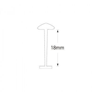 シモジマ HEIKO(ヘイコー) 003736202 ヘイコー タグピン スタンダード 18mm 10000本入 1箱