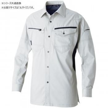 桑和 3048-02 長袖シャツ 3Lサイズ シルバーグレー(22) 4,366円