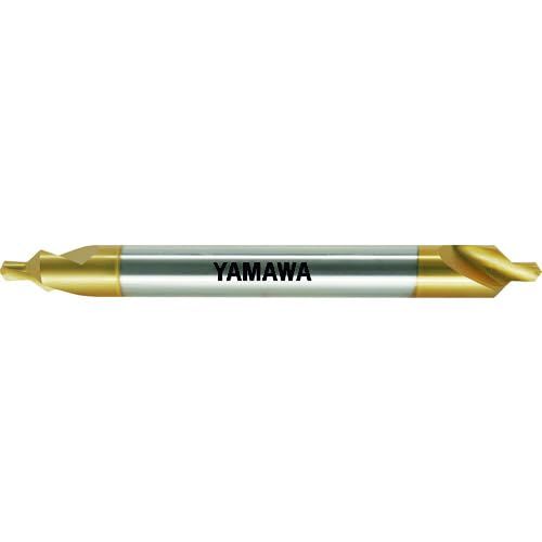 【新品・2営業日で発送】YAMAWA ヤマワ ヤマワ ロングシャンクコーティング強ねじれ溝A形90° センタ穴ドリル CE-QL V L150 1.5X90°X5 (CEQLV1501.5X90X5 8013)