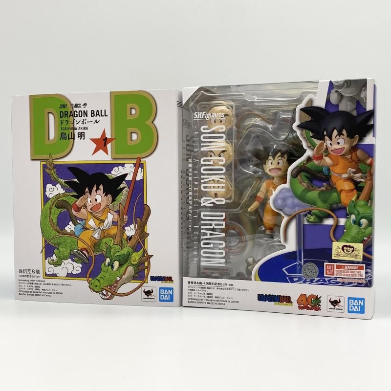 中古】未開封 S.H.Figuarts 孫悟空＆龍 40周年記念Edition バンダイ