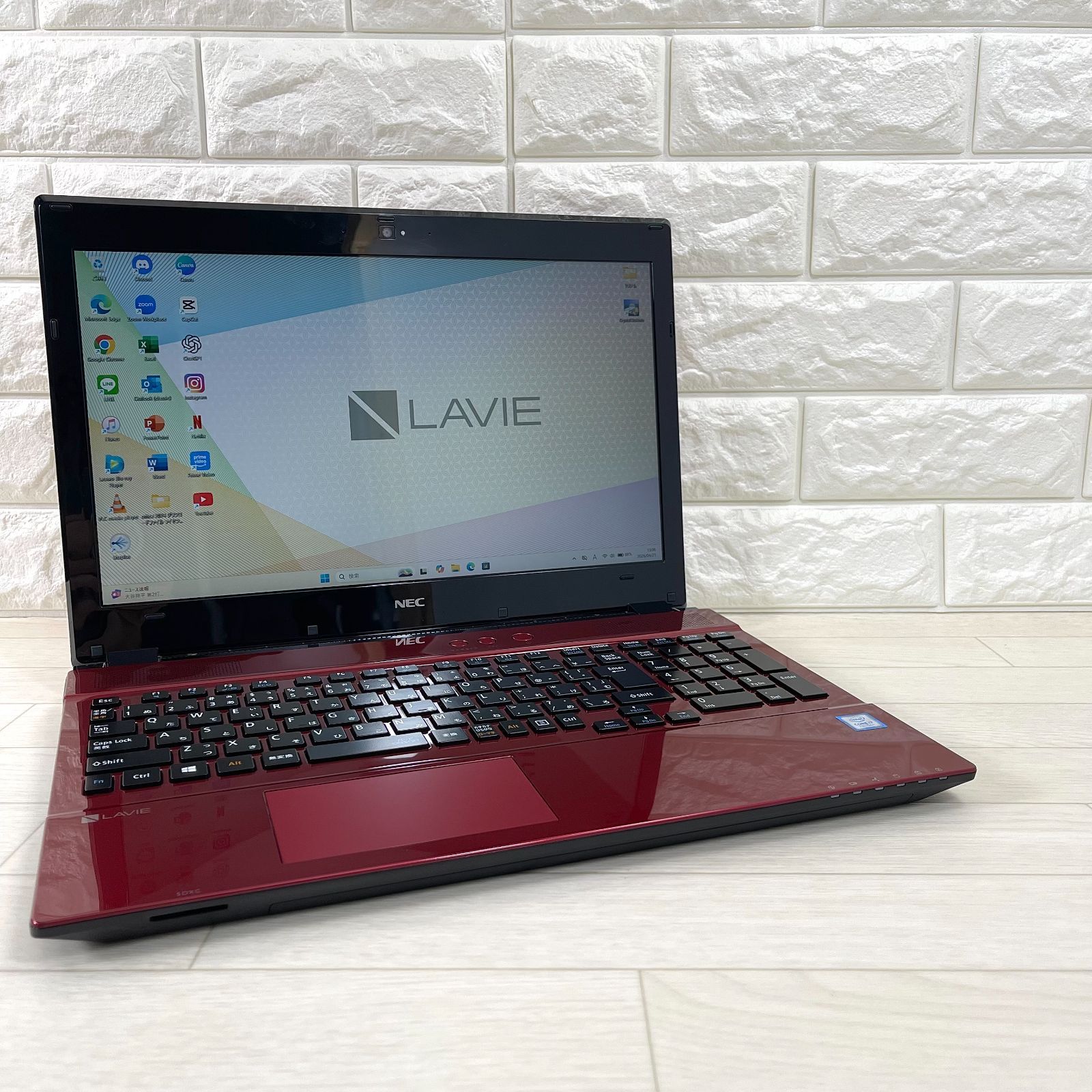 NEC LAVIE corei7 高速SSD512GB メモリ16GB オフィス2024付き 