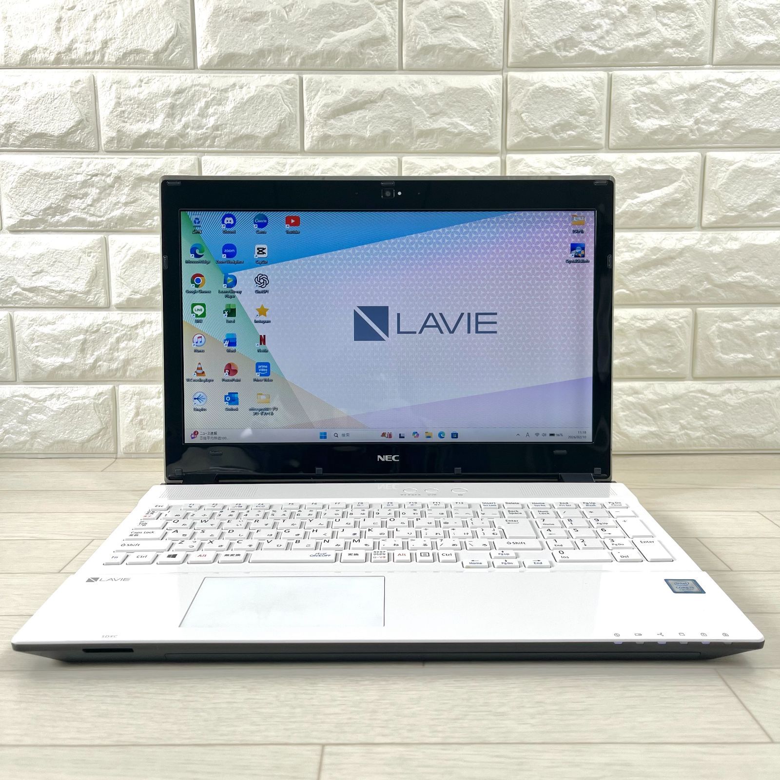 NEC LAVIE i3 SSD256GB Win11 Office2024 美品 - メルカリ