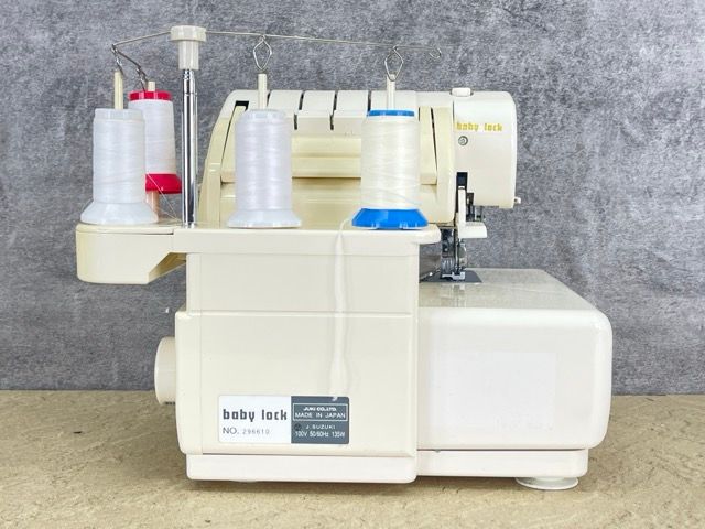 2台セット ジューキDX5とベビーロックイマジンウェーブ新品 JUKI babylock imagine wave 【中古】ロックミシン ジューキ ベビー