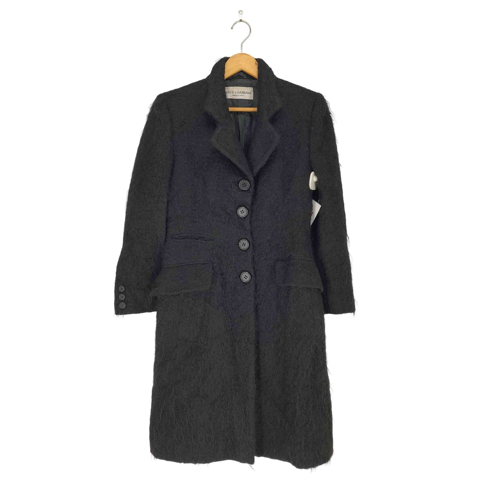 DOLCE&GABBANAドルガバコート　レディース　ウールカシミアコート40 ドルチェアンドガッバーナ DOLCE&GABBANA made in italy ウール