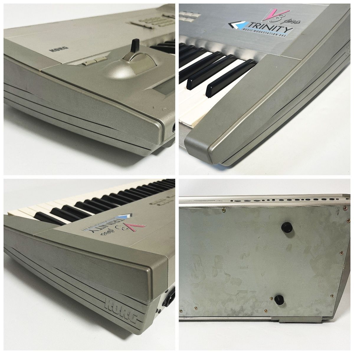 KORG TRINITY PLUS トリニティ　シンセサイザー KORG Trinity Plus Keyboard - Silver - CenterStaging Rehearsal