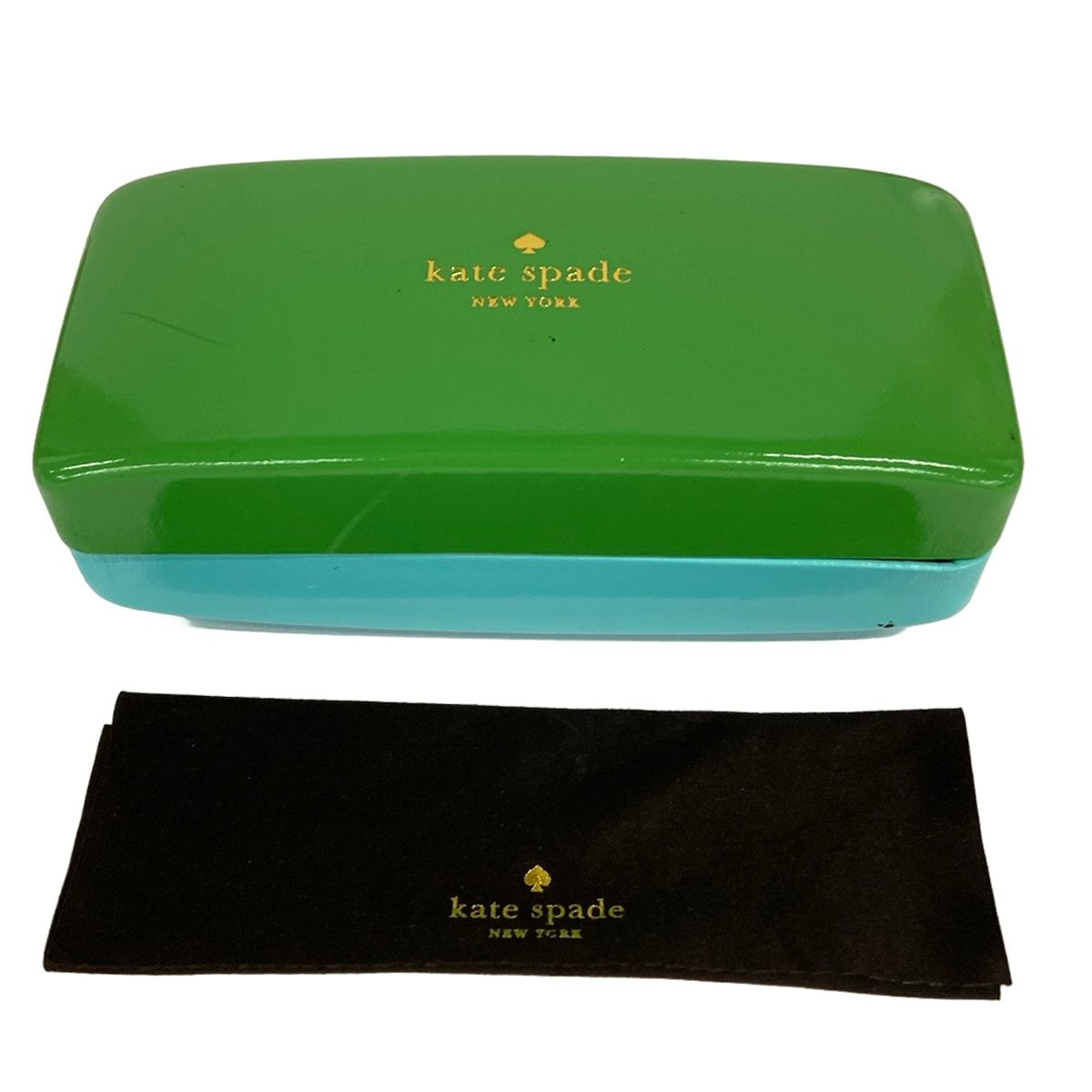 Kate spade(ケイトスペード) サングラス美品  - HALSEY/F/S ダークブラウン×オレンジ kate spade NEW YORK - Kate spade(ケイトスペード) サングラス美品