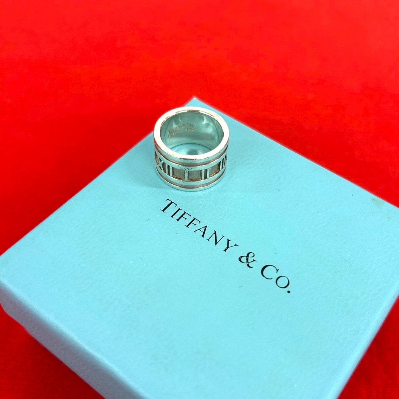 極 美品 希少品 TIFFANY&Co. ティファニー ヴィンテージ ワイド 