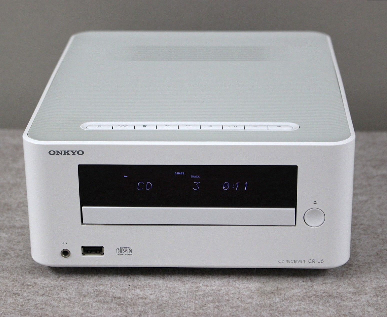 【美品】ONKYO CR-U6 ミニコンポ CDレシーバー リモコン付 美品 ONKYO レシーバーシステム X-U6 18年 CR-U6 D-U6 コンポ