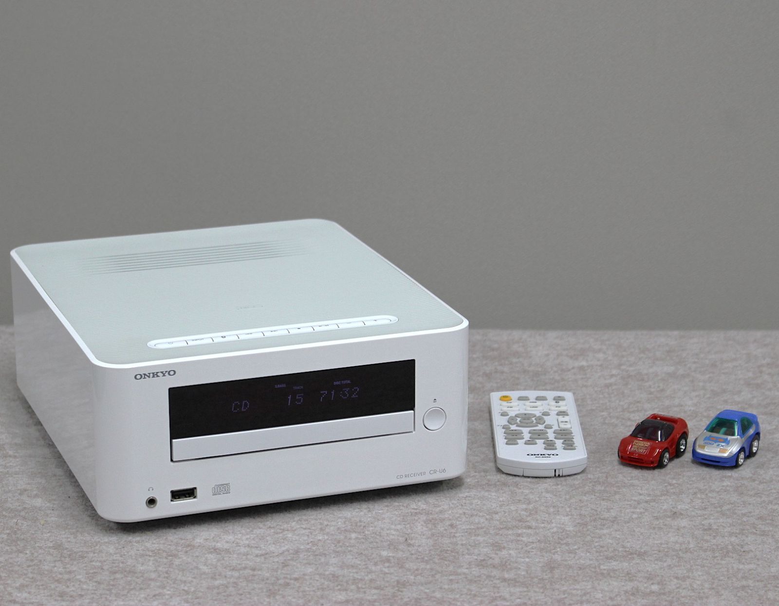 ONKYO CD/USB/Bluetooth搭載ミニコンポ CR-U6 リモコン付 - メルカリ