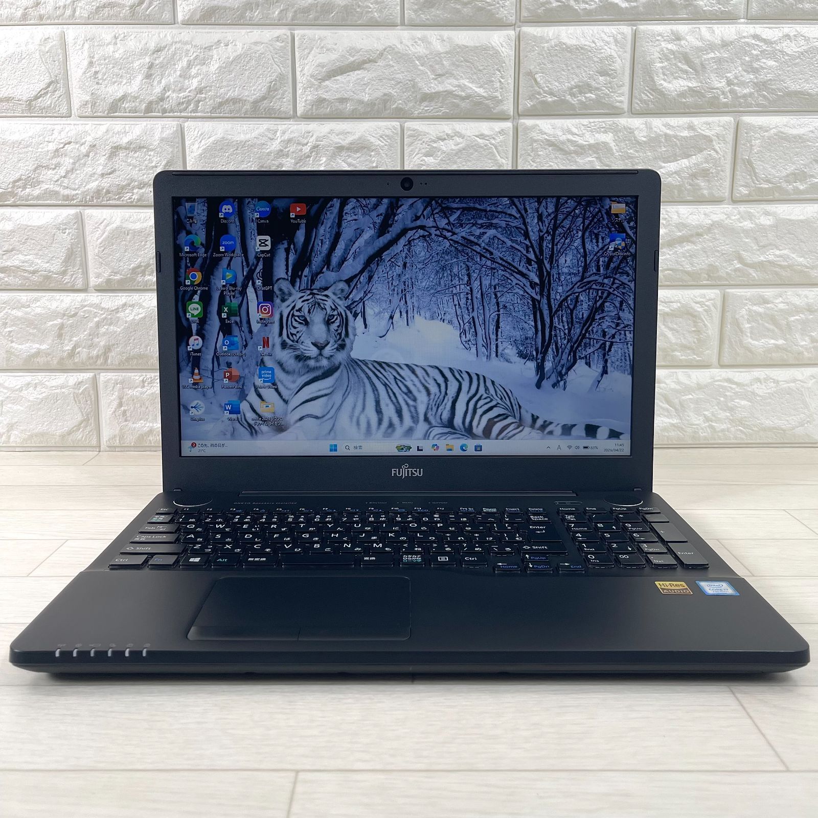 富士通 Corei7 SSD512GB 16GB Win11 Office2024 - メルカリ