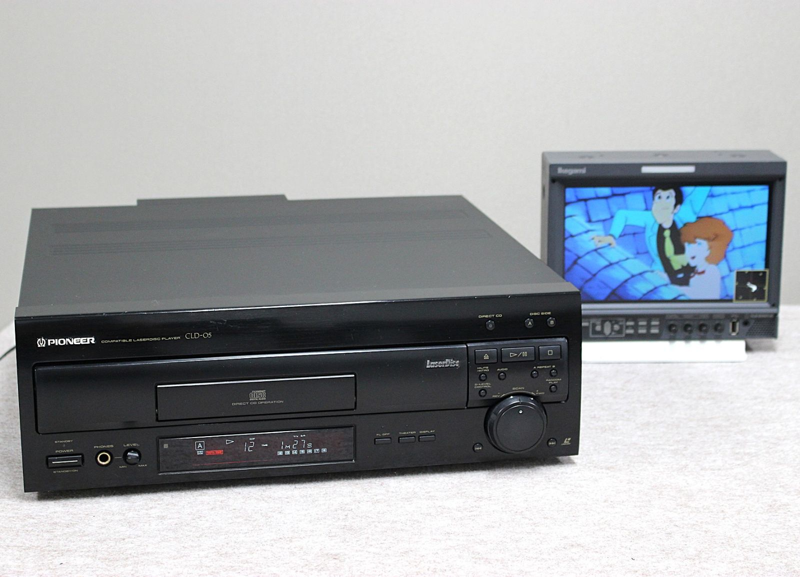 ldプレイヤー PIONNER CD LDコンパチブルレーザーディスクプレーヤー