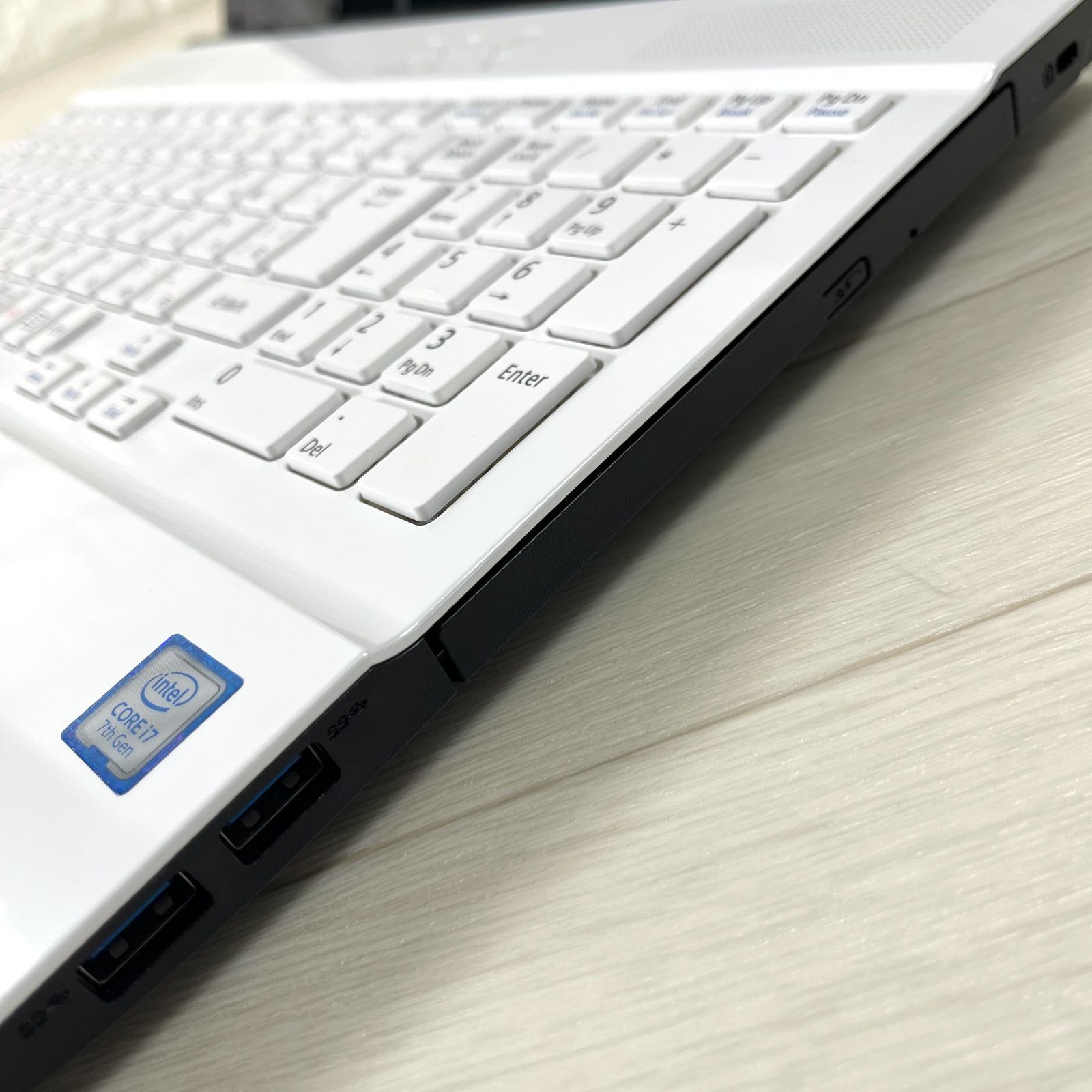 ノートPC NEC LAVIE corei7 高速SSD512GB メモリ16GB オフィス2024付き