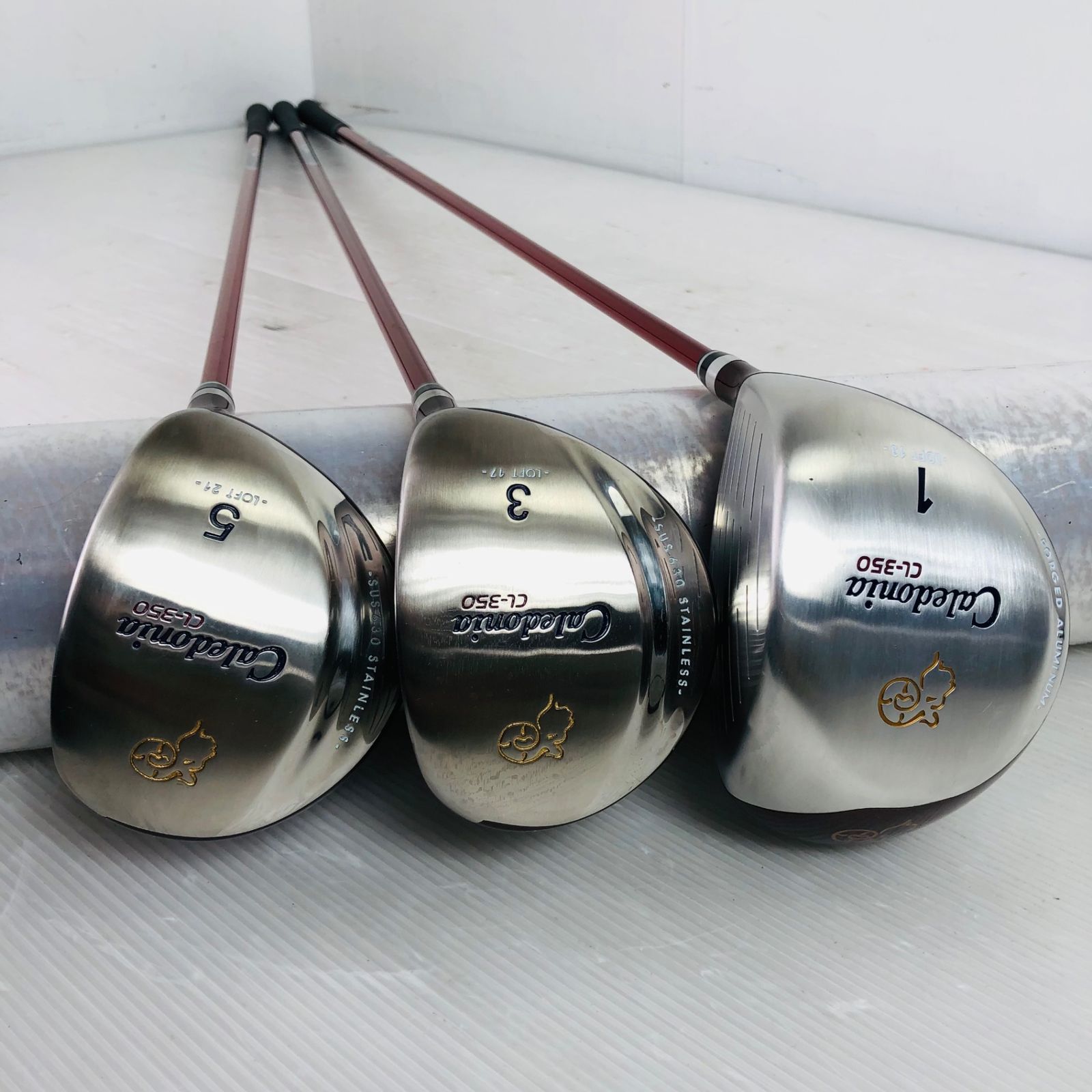 Caledonia CL-Ⅱ レディース ゴルフセット 10本 右 未使用あり アディダス Caledonia カレドニア CL-Ⅱ レディース ゴルフクラブ