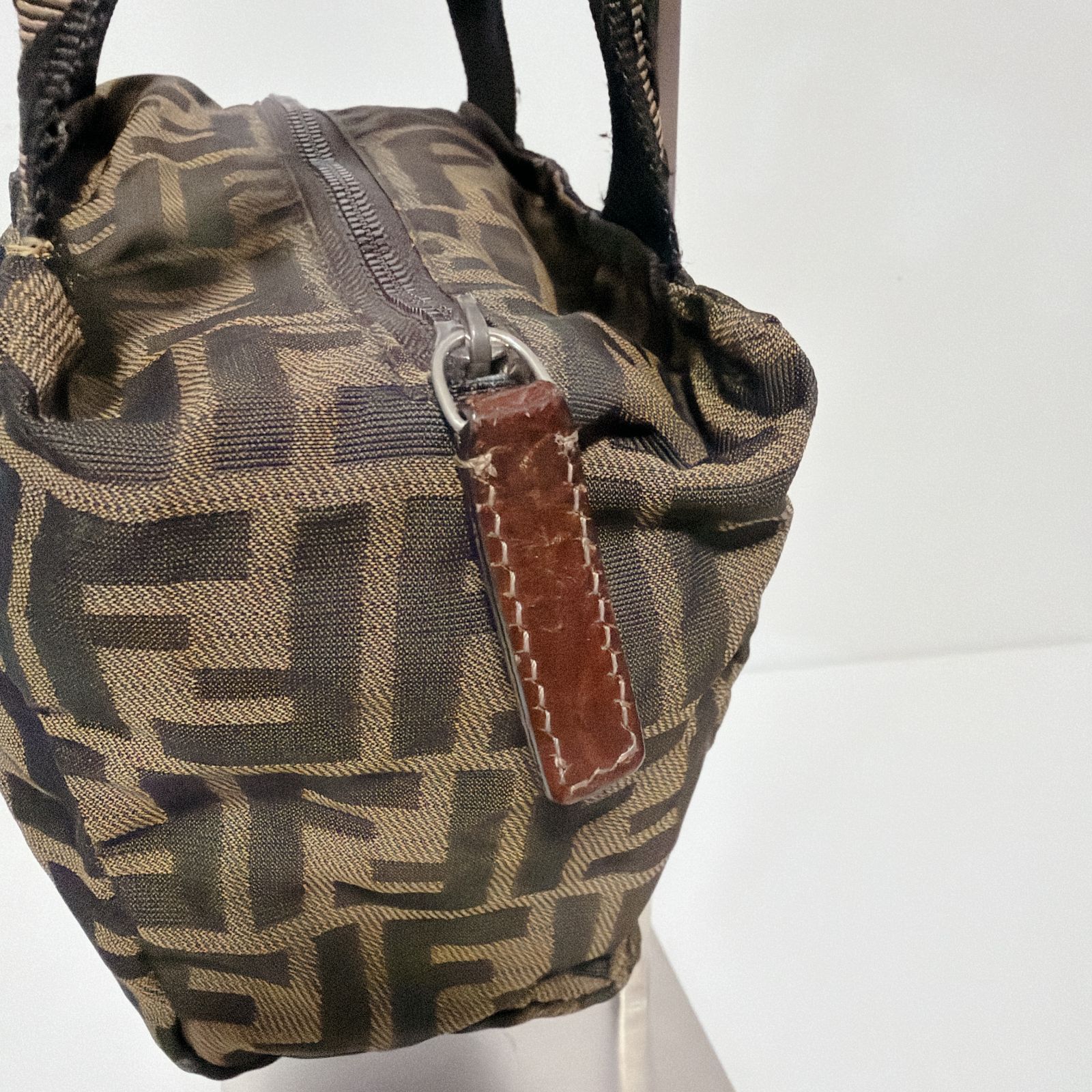 FENDI フェンディ ズッカ柄 ミニハンドバッグ 中古品 管理番号