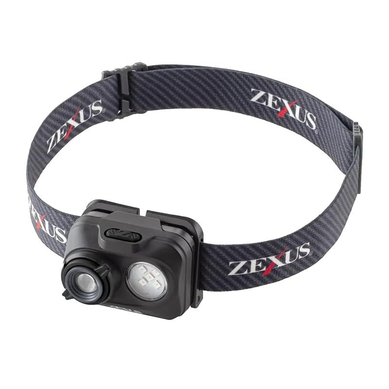 冨士灯器 ZEXUS(ゼクサス) LEDライト ZX-195X [赤色LED 約130ルーメン 白色LED 約180ルーメン 最長82時間点灯] 4,668円