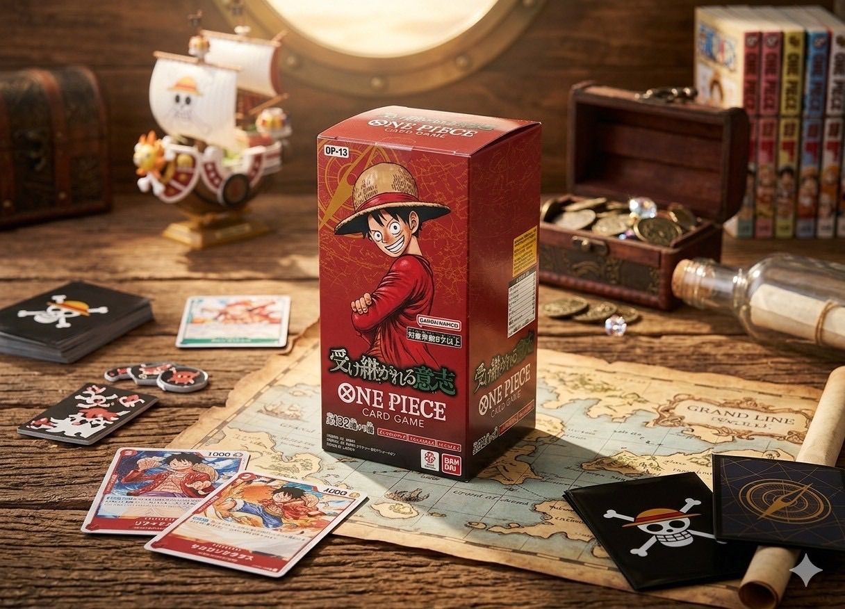 ワンピースカードゲーム　受け継がれる意思　新品未開封　1BOX テープカットなし ⭐️【新品 テープなし】ONE PIECEカードゲーム 受け継がれる意思 OP
