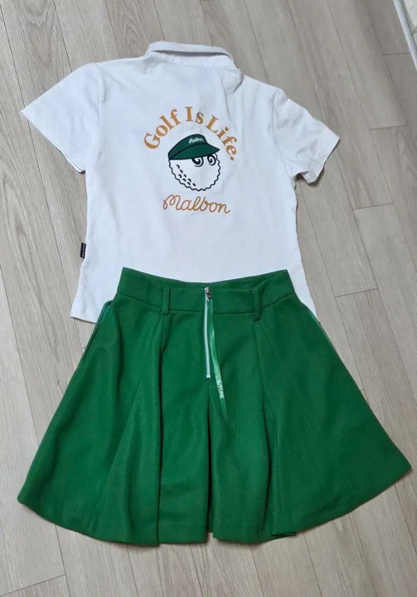 ドライヤー マルボンゴルフ Tシャツ + G FORE(ジーフォア) スカート 