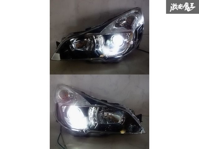 ☆点灯OK☆スバル純正 BM9 BR9 レガシィ 前期 インナーブラック HID