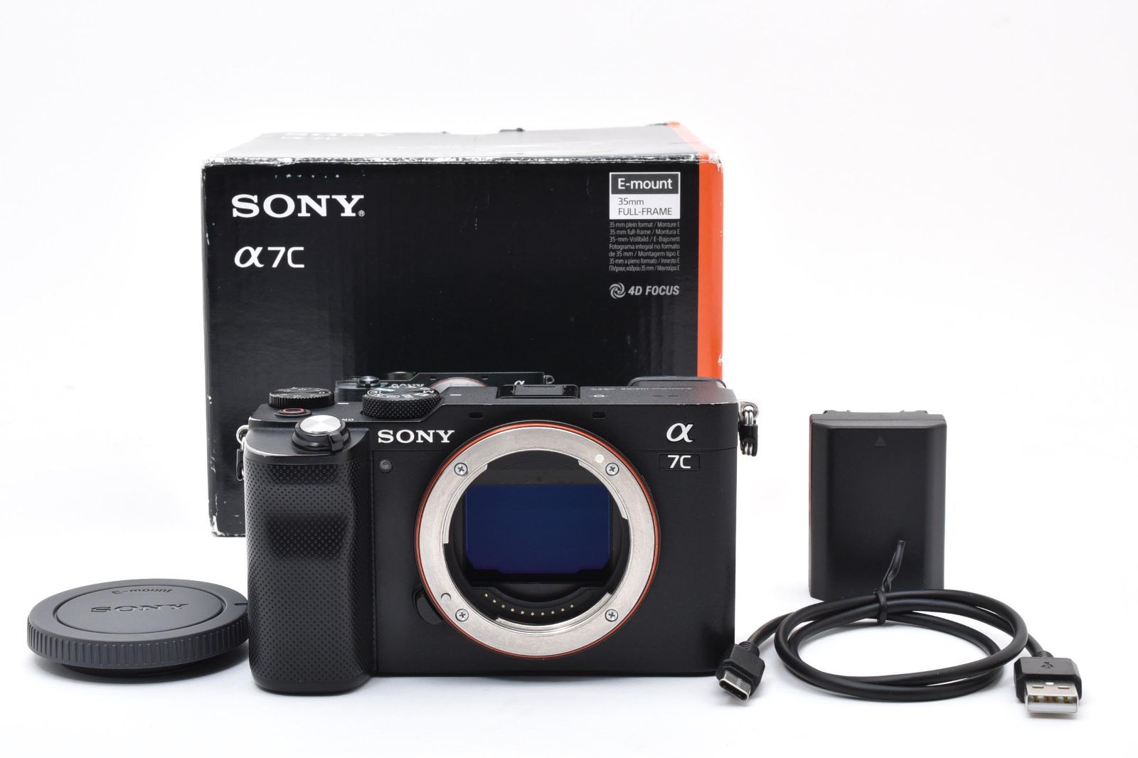 返品保証】☆良品☆ソニー SONY α7C ボディ ILCE-7C ブラック