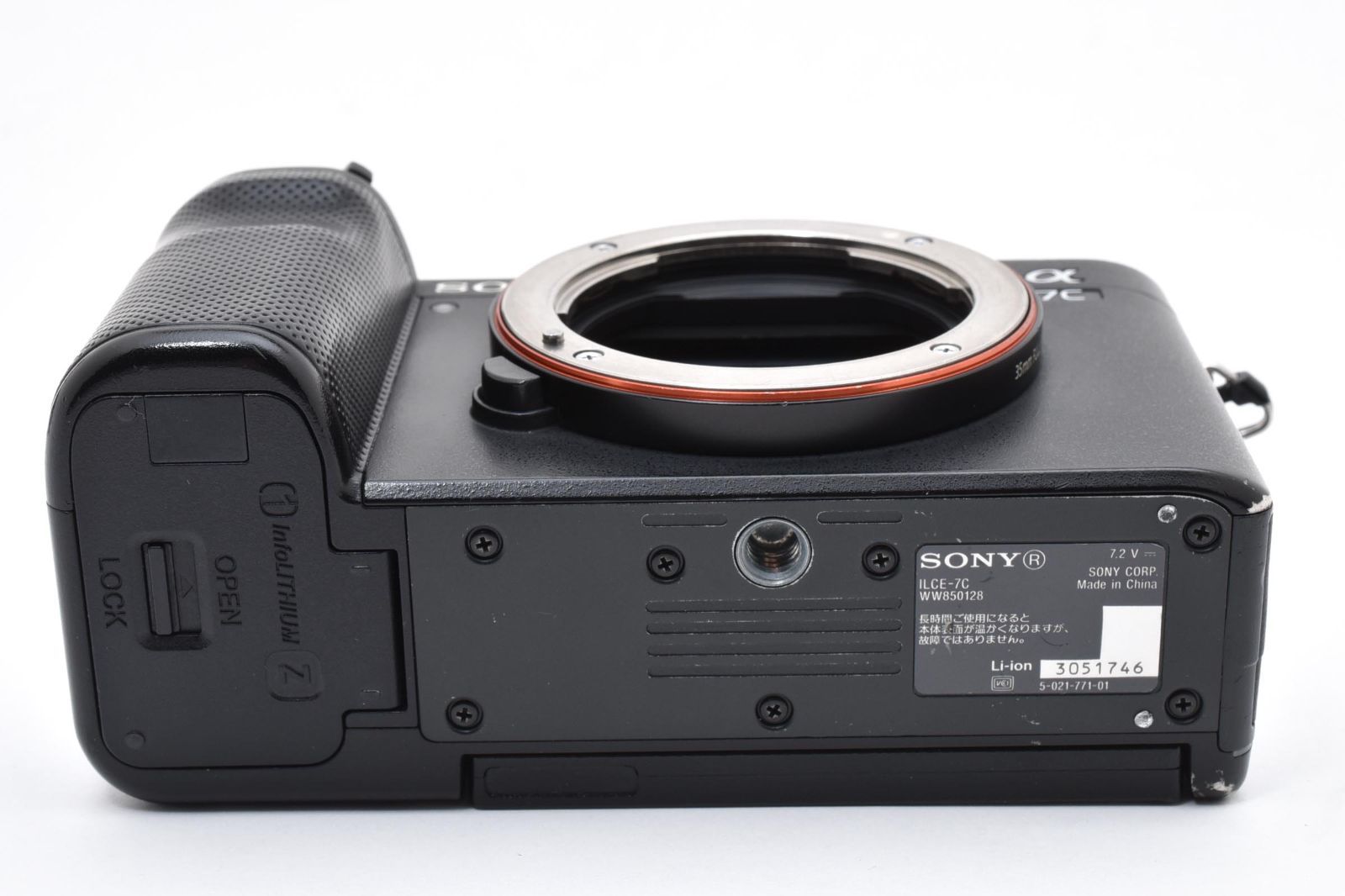 返品保証】☆良品☆ソニー SONY α7C ボディ ILCE-7C ブラック