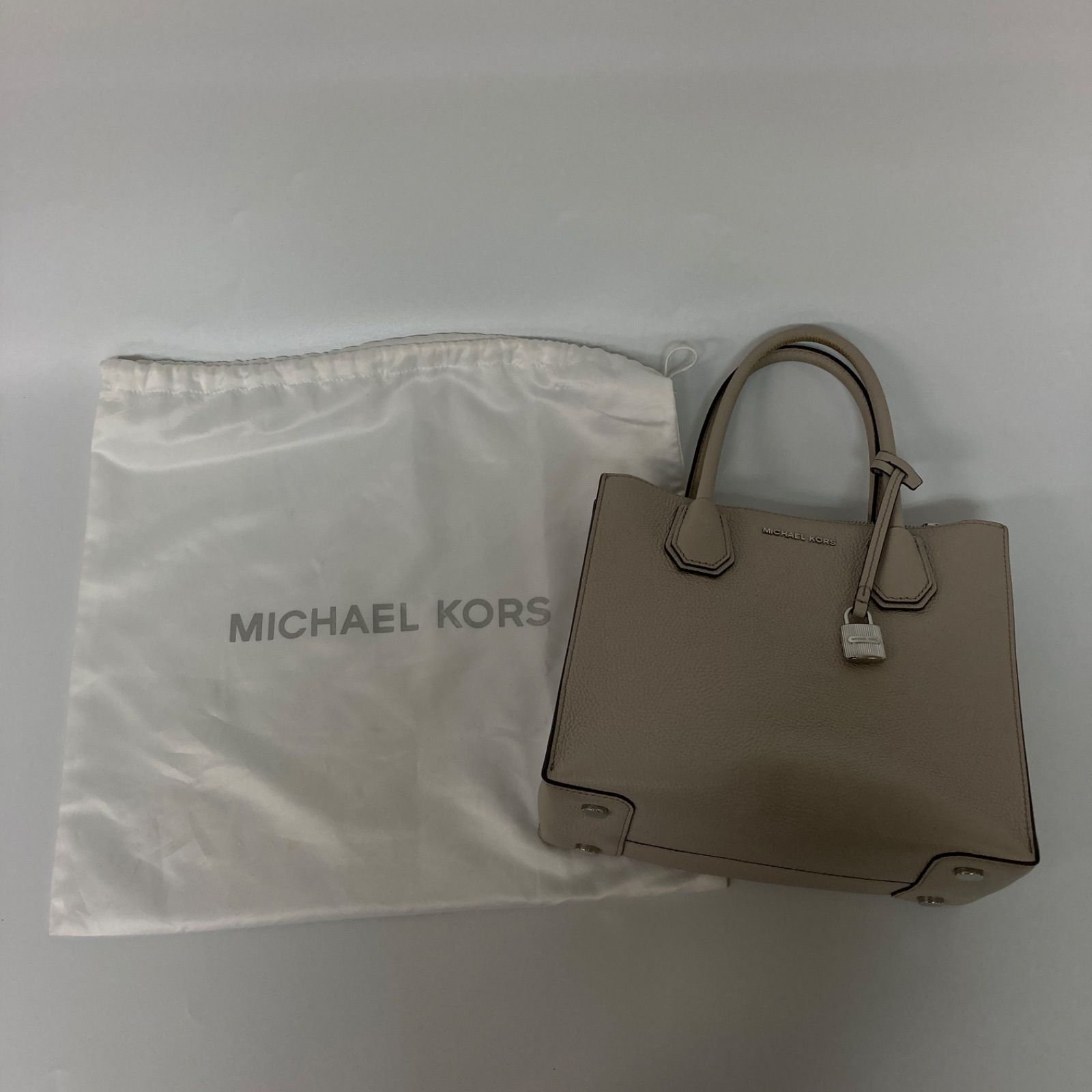 MICHEAL KORS マイケルコース バッグ ハンドバッグ ライトグレー 