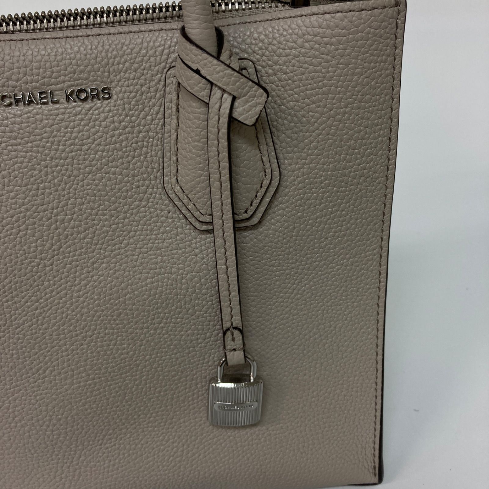 MICHEAL KORS マイケルコース バッグ ハンドバッグ ライトグレー 