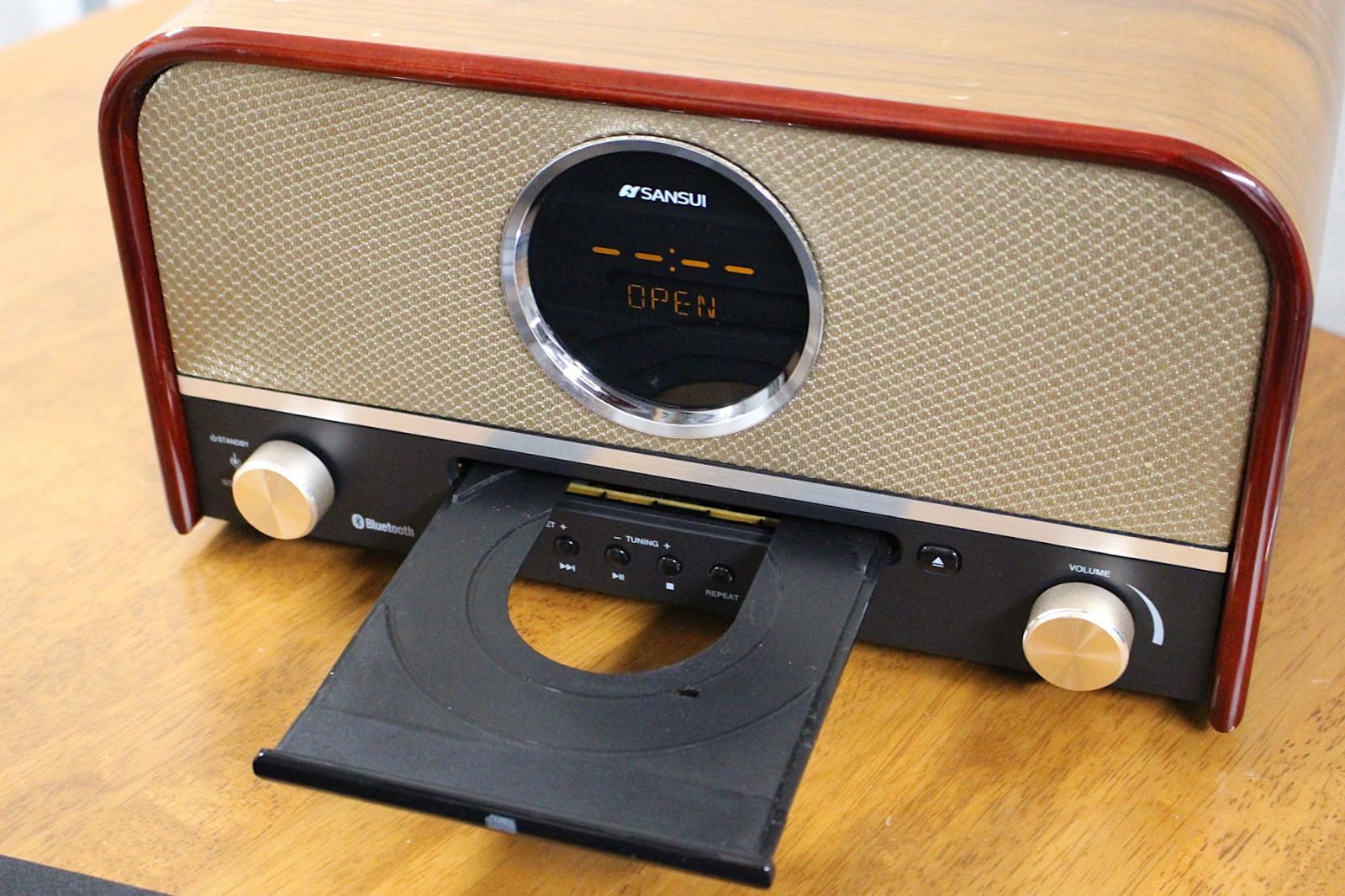SANSUI Bluetooth搭載CD/USBステレオシステムSMS-800BT - メルカリ