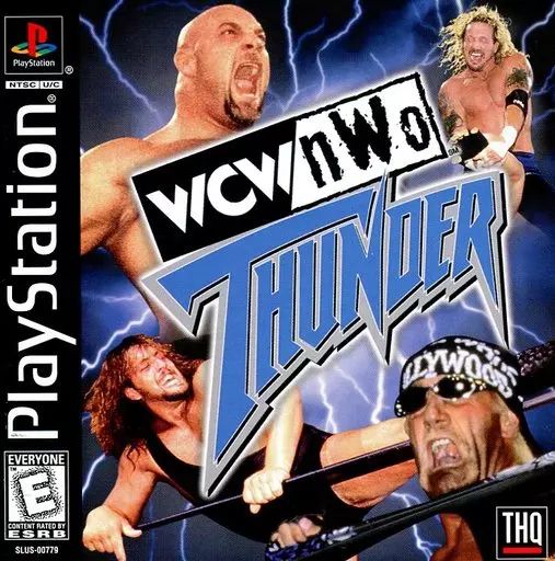 PlayStation - PS★WCW NWO THUNDER 海外版 北米版 ハガキ付 NWO THUNDER 海外版 北米版 PlayStation - PS☆WCW ハガキ付 Thunder